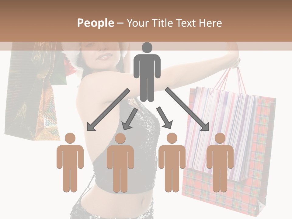 Wear Parcel Bag PowerPoint Template