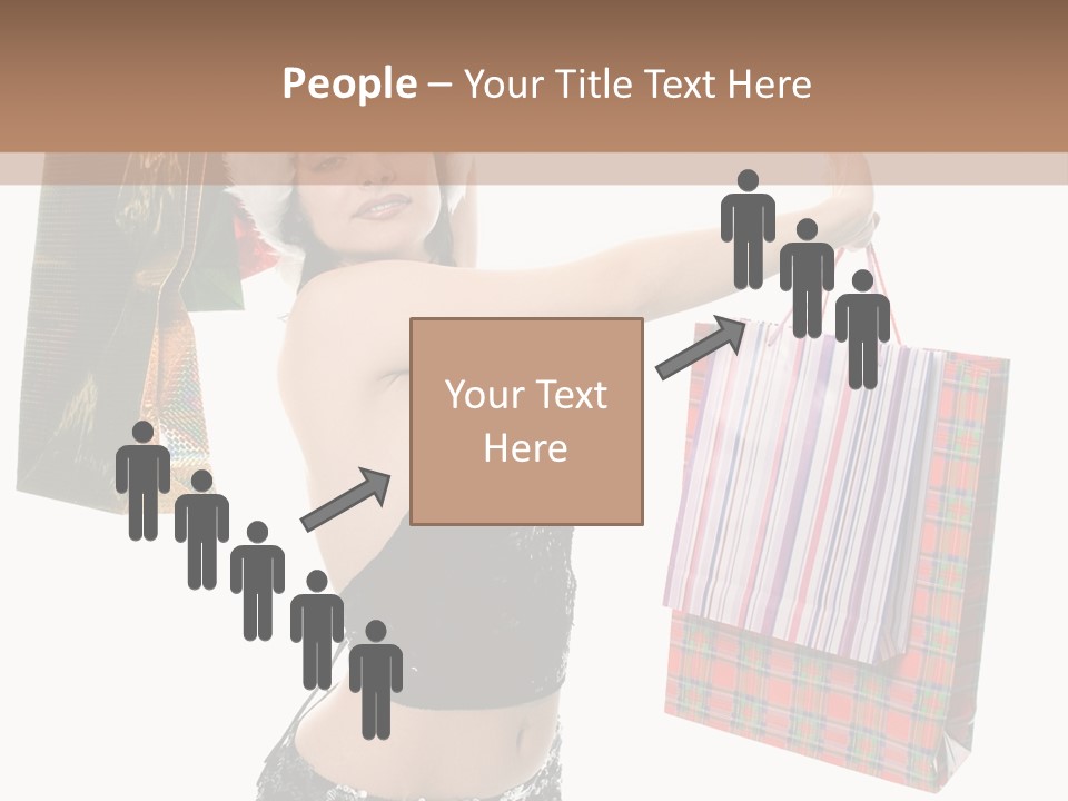 Wear Parcel Bag PowerPoint Template