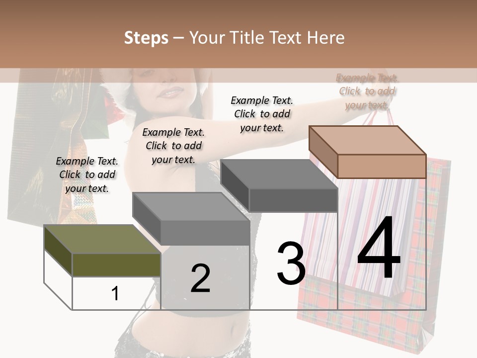 Wear Parcel Bag PowerPoint Template