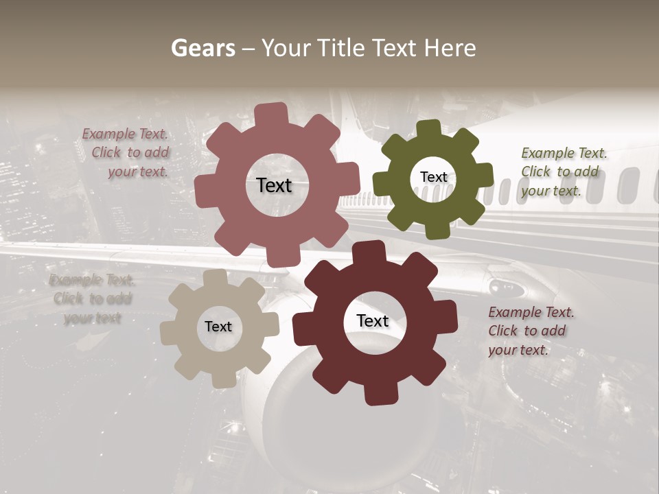 Shanghai Bridge Urban PowerPoint Template