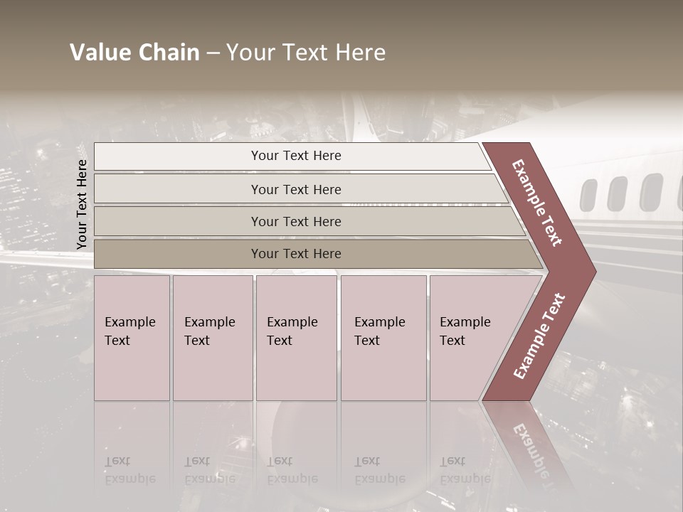 Shanghai Bridge Urban PowerPoint Template