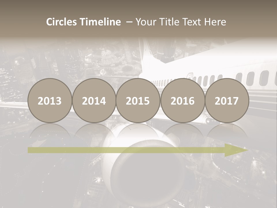 Shanghai Bridge Urban PowerPoint Template