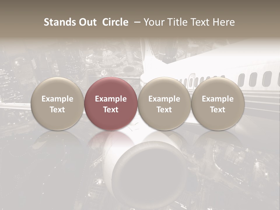 Shanghai Bridge Urban PowerPoint Template