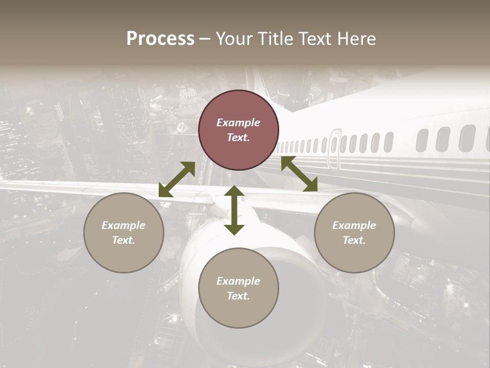 Shanghai Bridge Urban PowerPoint Template