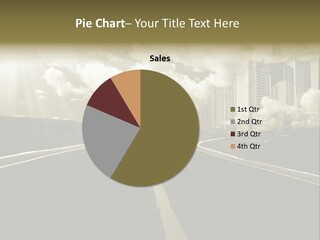 Moving Cloud Sun PowerPoint Template