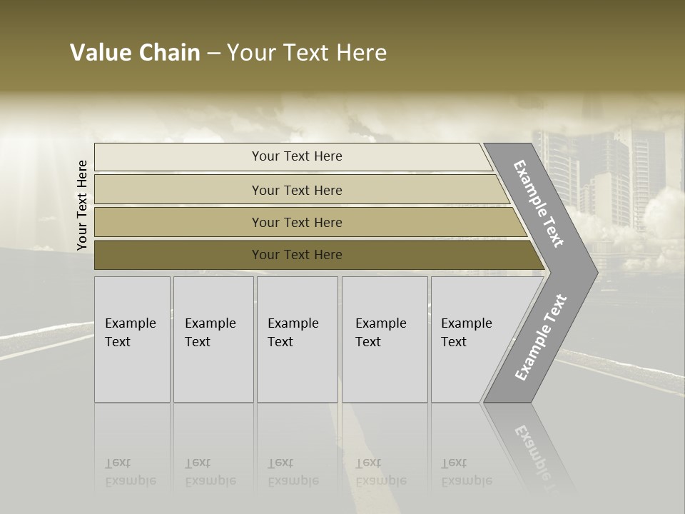 Moving Cloud Sun PowerPoint Template