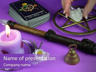 Wiccan Read Major PowerPoint Template