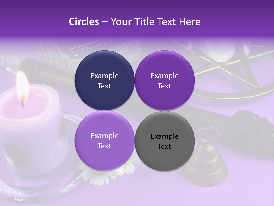 Wiccan Read Major PowerPoint Template