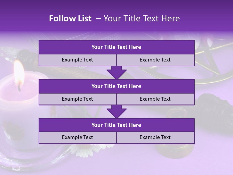 Wiccan Read Major PowerPoint Template
