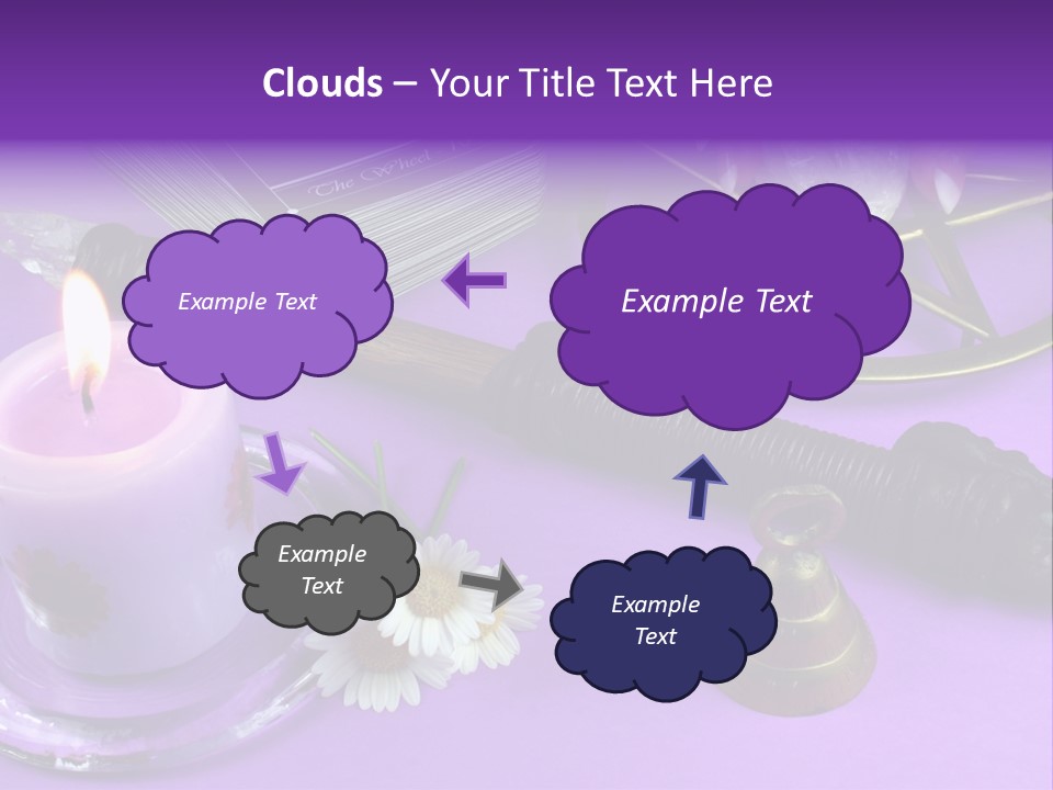 Wiccan Read Major PowerPoint Template