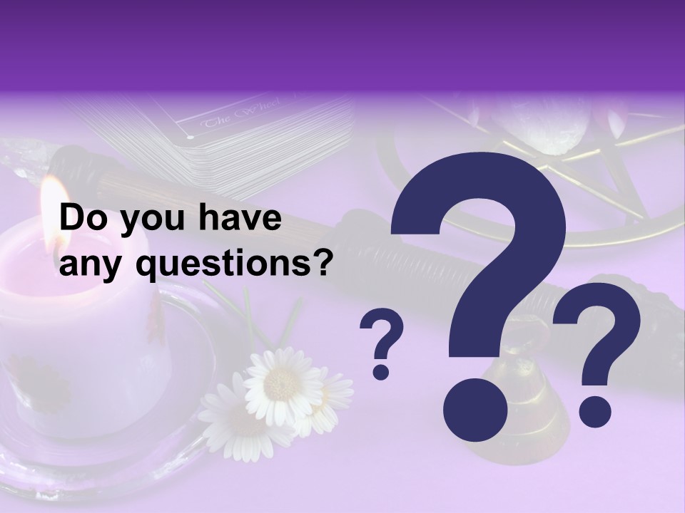 Wiccan Read Major PowerPoint Template