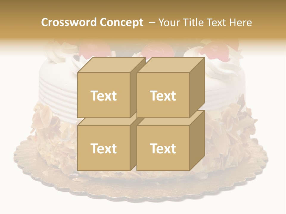 Crust Treat Cherry PowerPoint Template