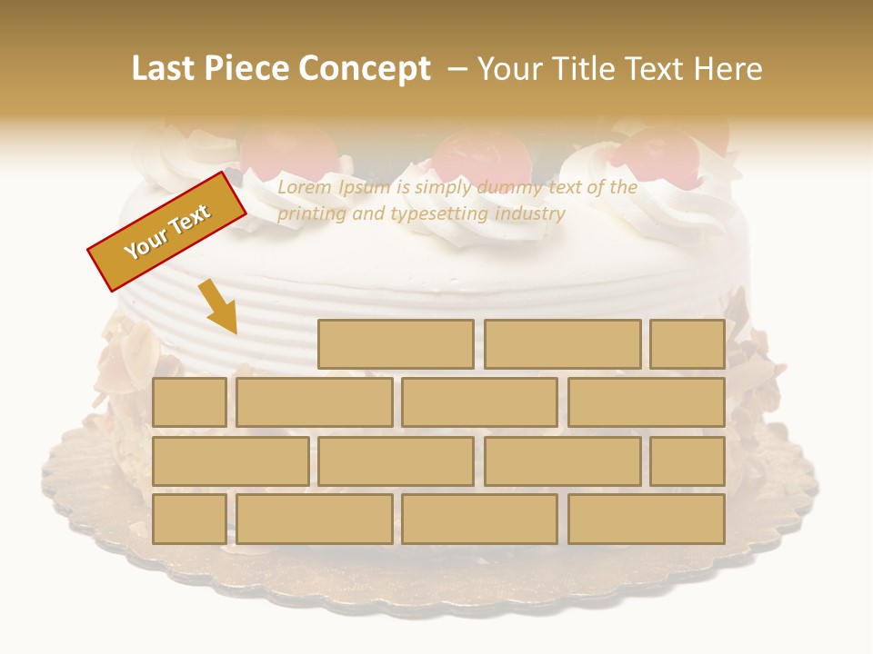 Crust Treat Cherry PowerPoint Template