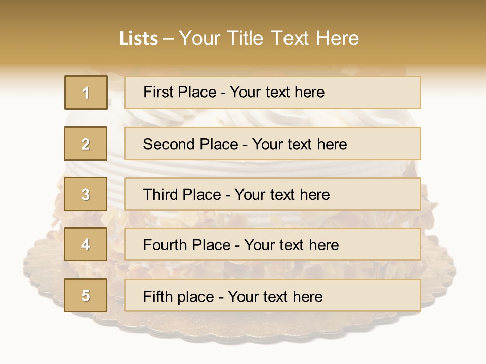 Crust Treat Cherry PowerPoint Template