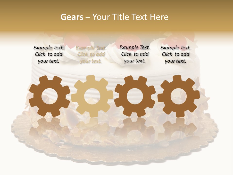 Crust Treat Cherry PowerPoint Template