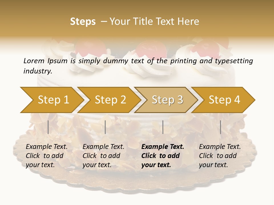 Crust Treat Cherry PowerPoint Template