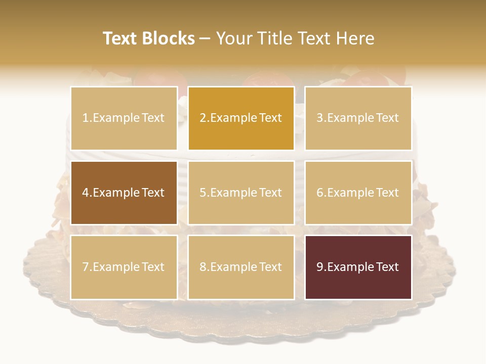 Crust Treat Cherry PowerPoint Template