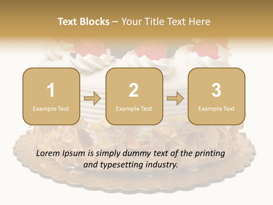 Crust Treat Cherry PowerPoint Template