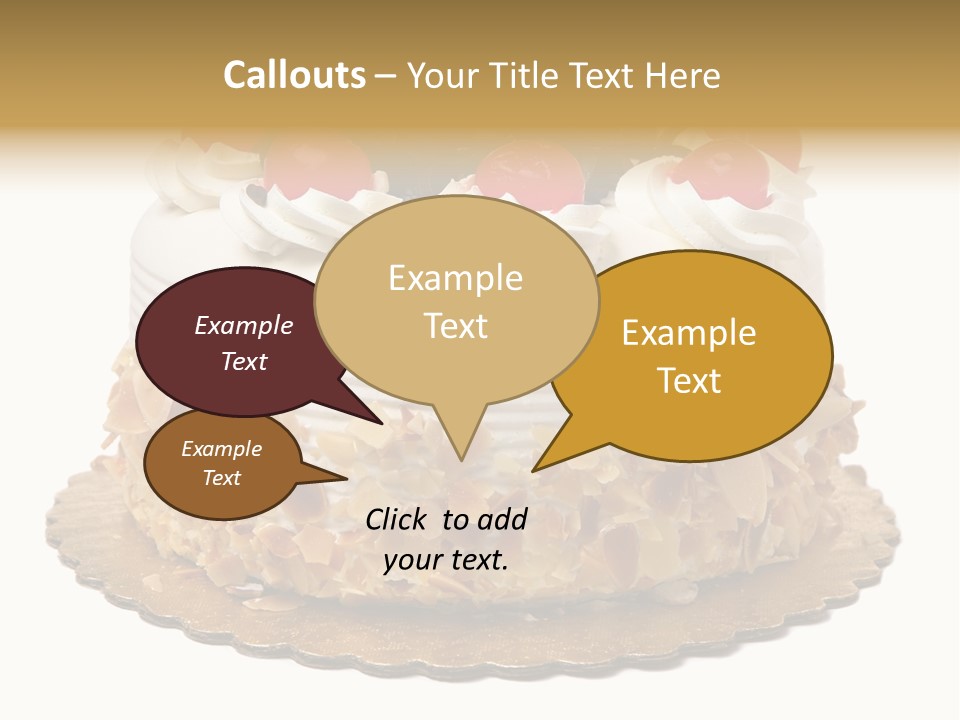 Crust Treat Cherry PowerPoint Template