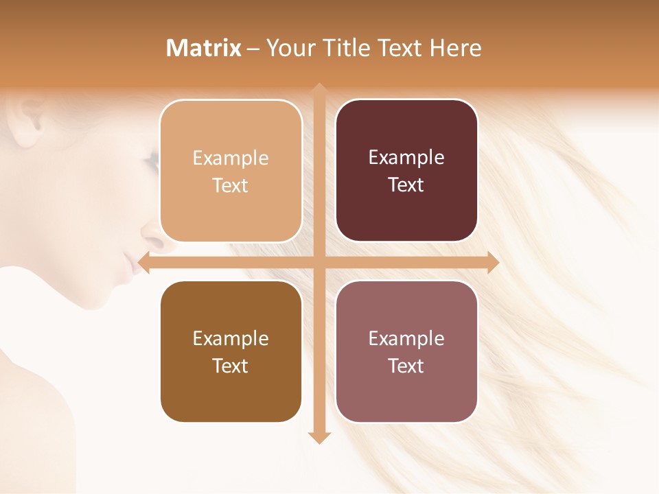 Person Caucasian Lying PowerPoint Template