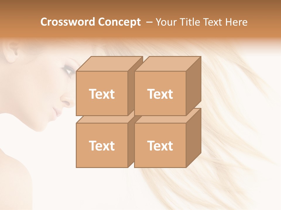 Person Caucasian Lying PowerPoint Template