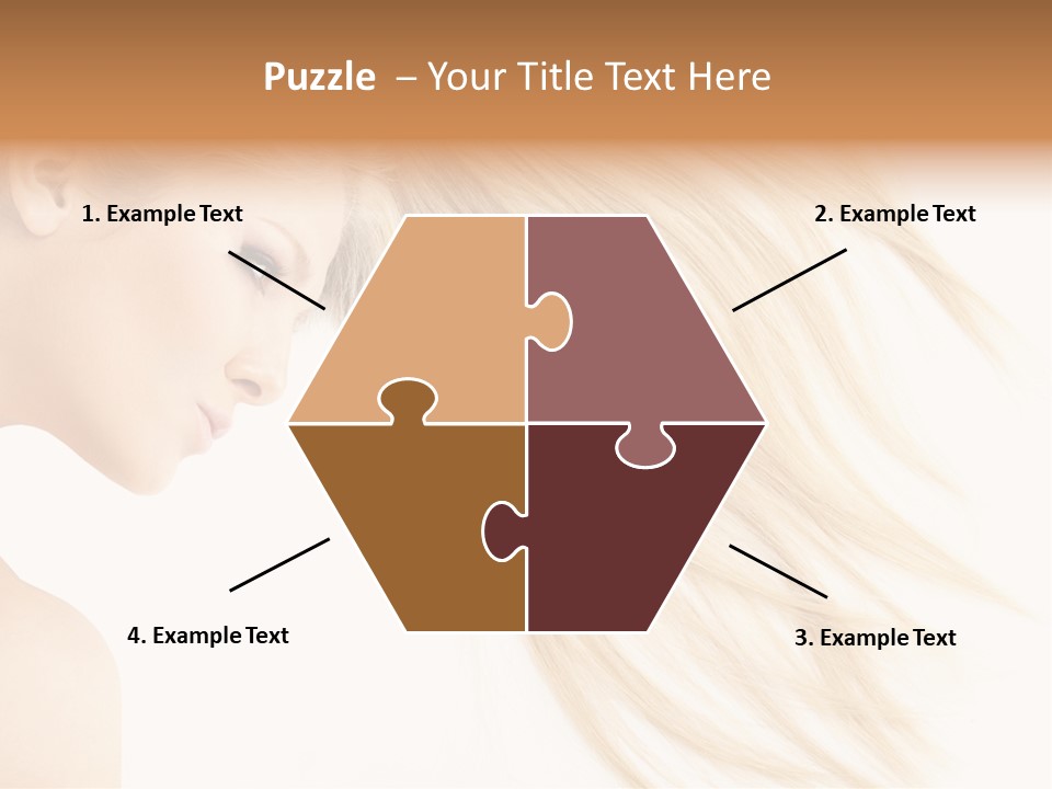 Person Caucasian Lying PowerPoint Template