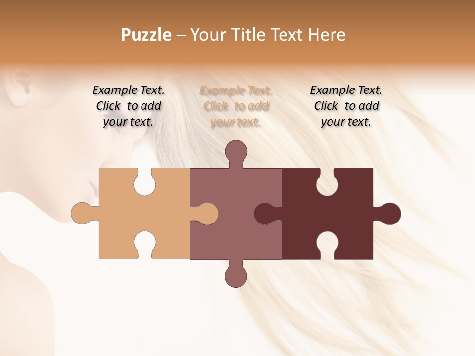 Person Caucasian Lying PowerPoint Template