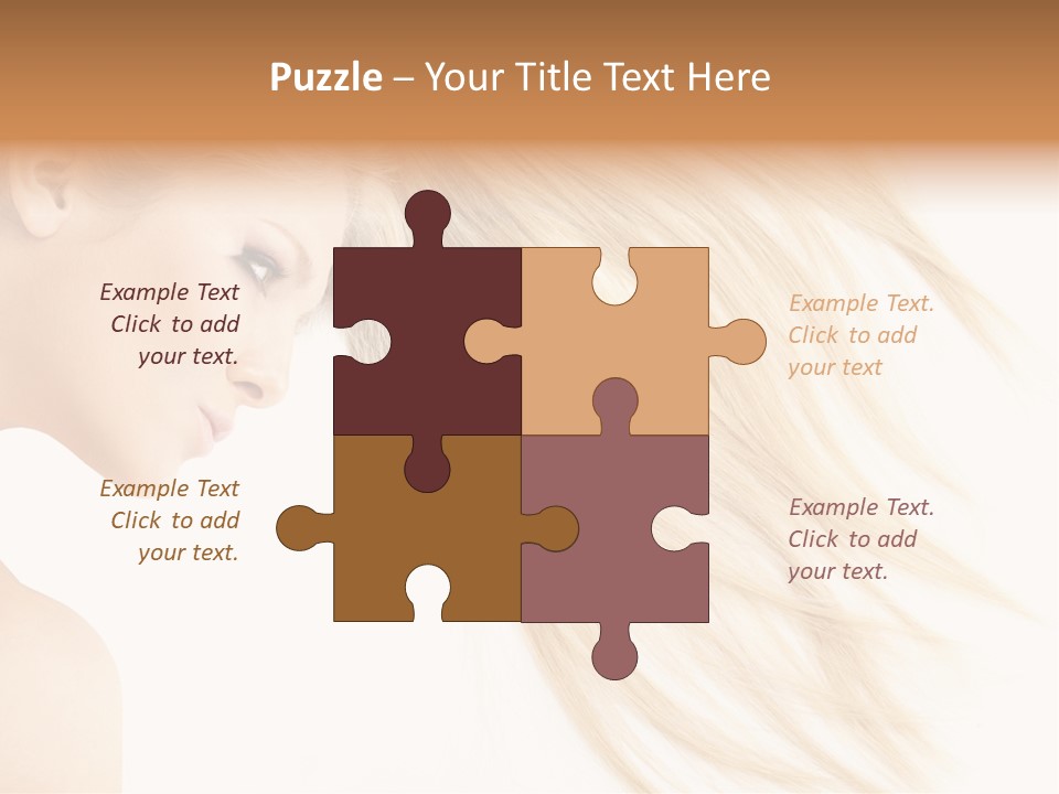 Person Caucasian Lying PowerPoint Template