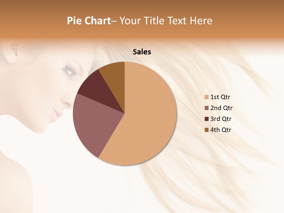 Person Caucasian Lying PowerPoint Template
