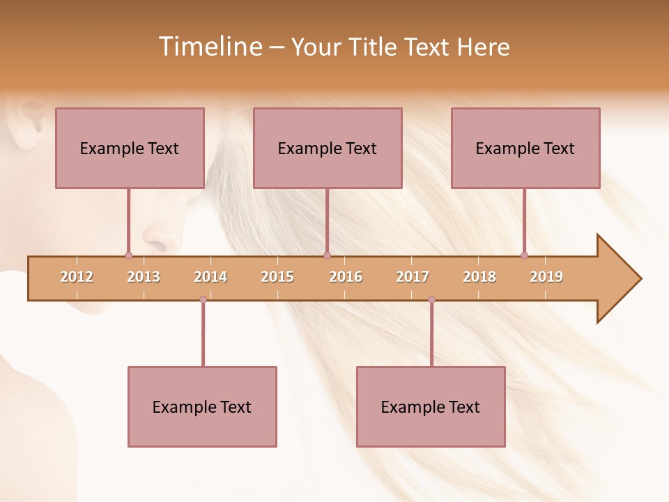 Person Caucasian Lying PowerPoint Template