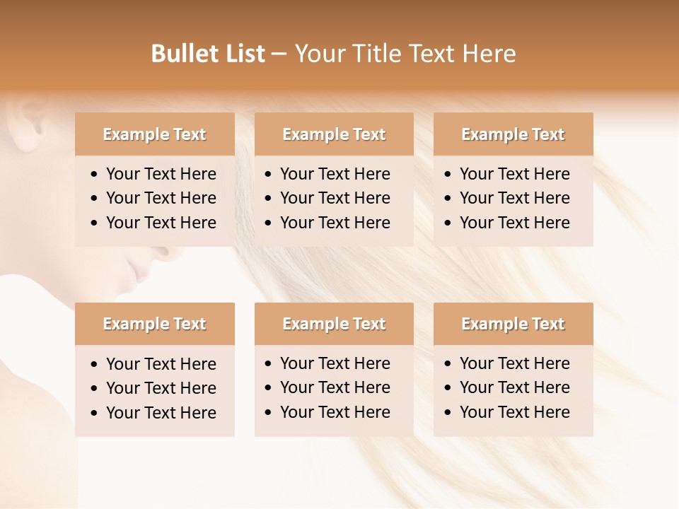 Person Caucasian Lying PowerPoint Template