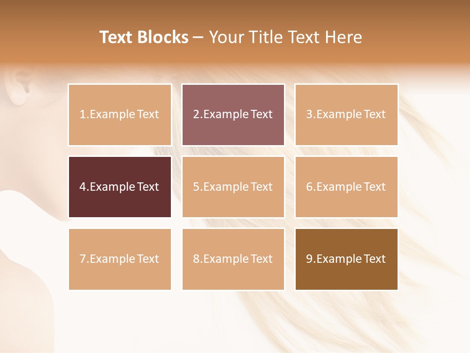 Person Caucasian Lying PowerPoint Template