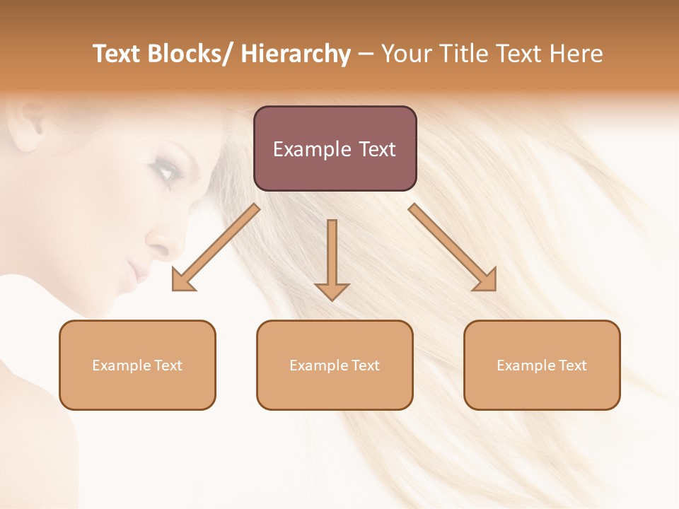 Person Caucasian Lying PowerPoint Template