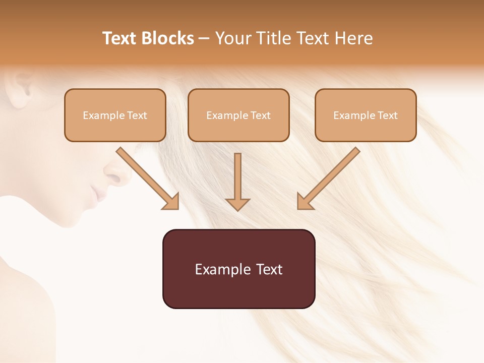 Person Caucasian Lying PowerPoint Template
