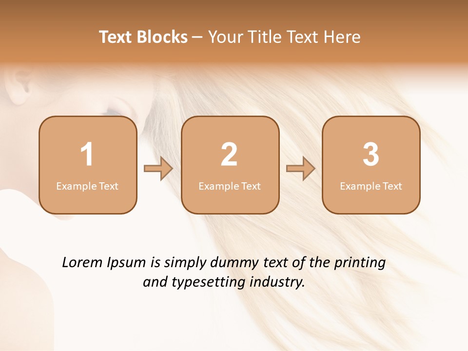 Person Caucasian Lying PowerPoint Template