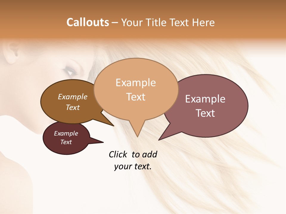 Person Caucasian Lying PowerPoint Template