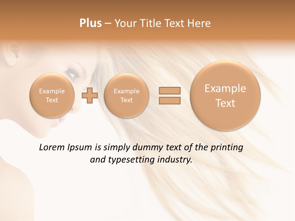 Person Caucasian Lying PowerPoint Template
