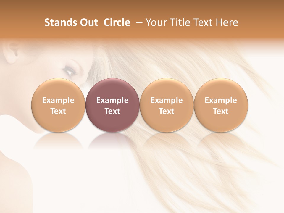 Person Caucasian Lying PowerPoint Template