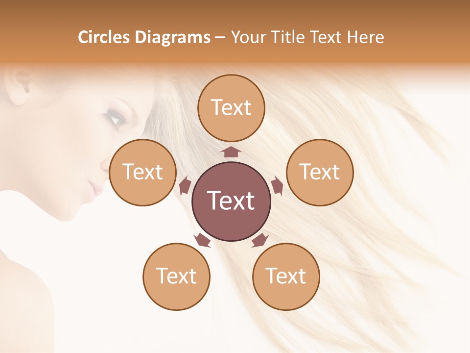 Person Caucasian Lying PowerPoint Template