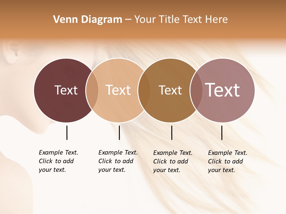 Person Caucasian Lying PowerPoint Template