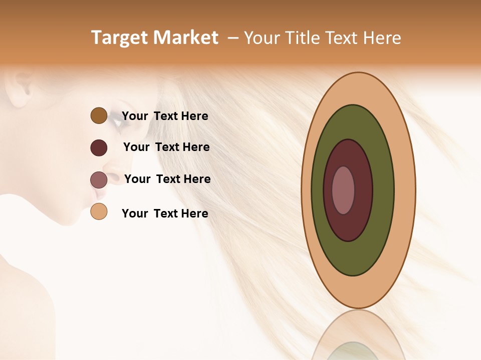 Person Caucasian Lying PowerPoint Template