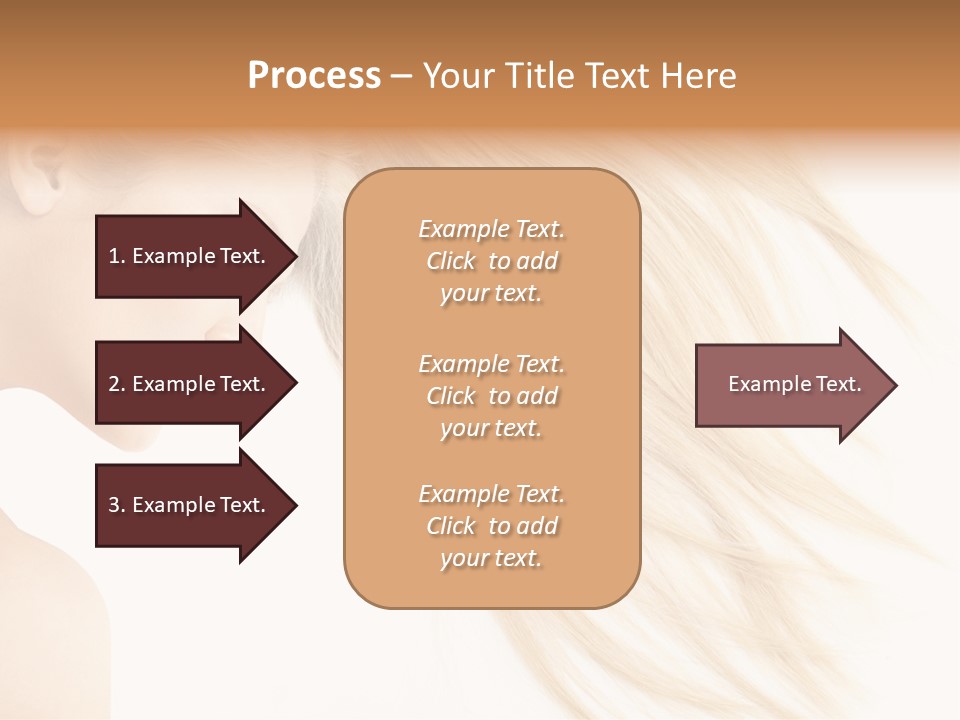Person Caucasian Lying PowerPoint Template