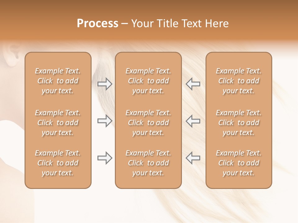 Person Caucasian Lying PowerPoint Template