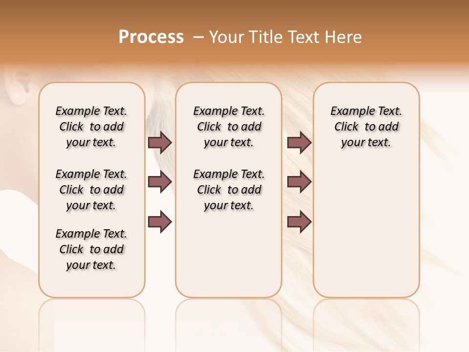 Person Caucasian Lying PowerPoint Template