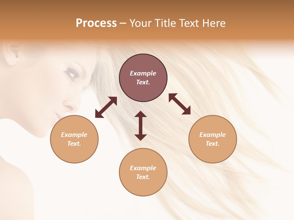 Person Caucasian Lying PowerPoint Template