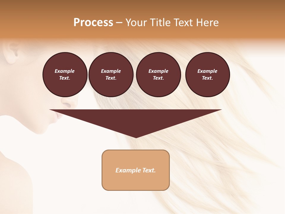 Person Caucasian Lying PowerPoint Template