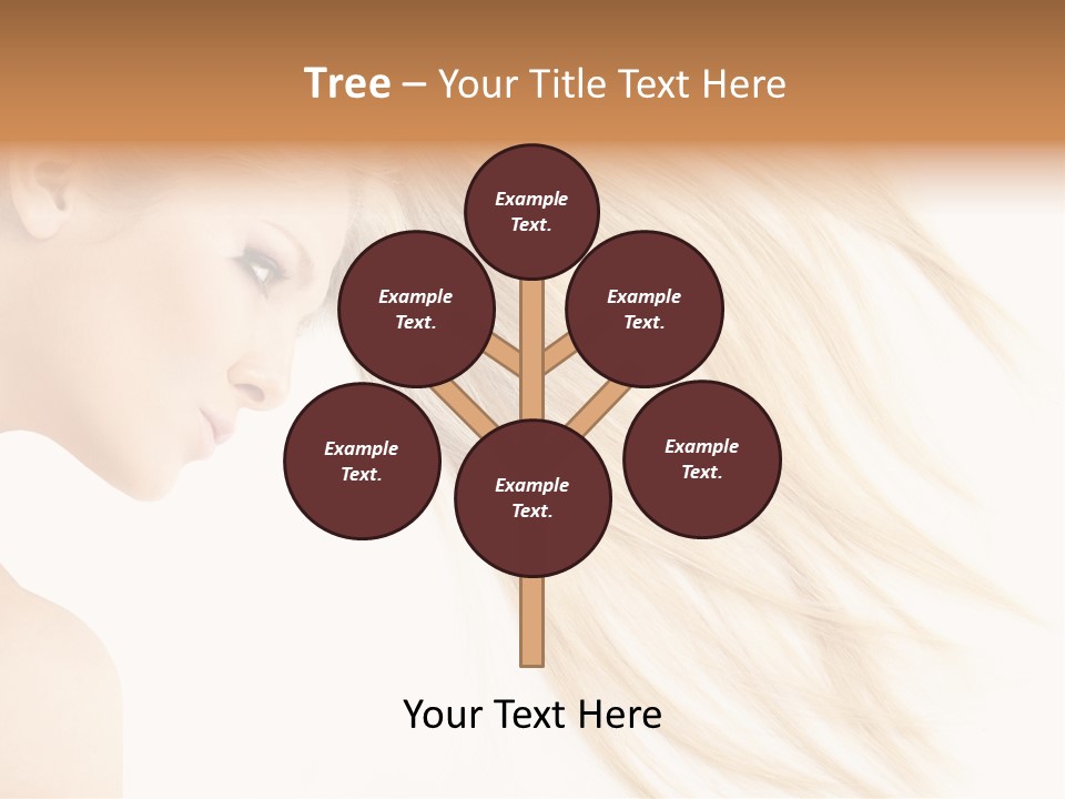 Person Caucasian Lying PowerPoint Template