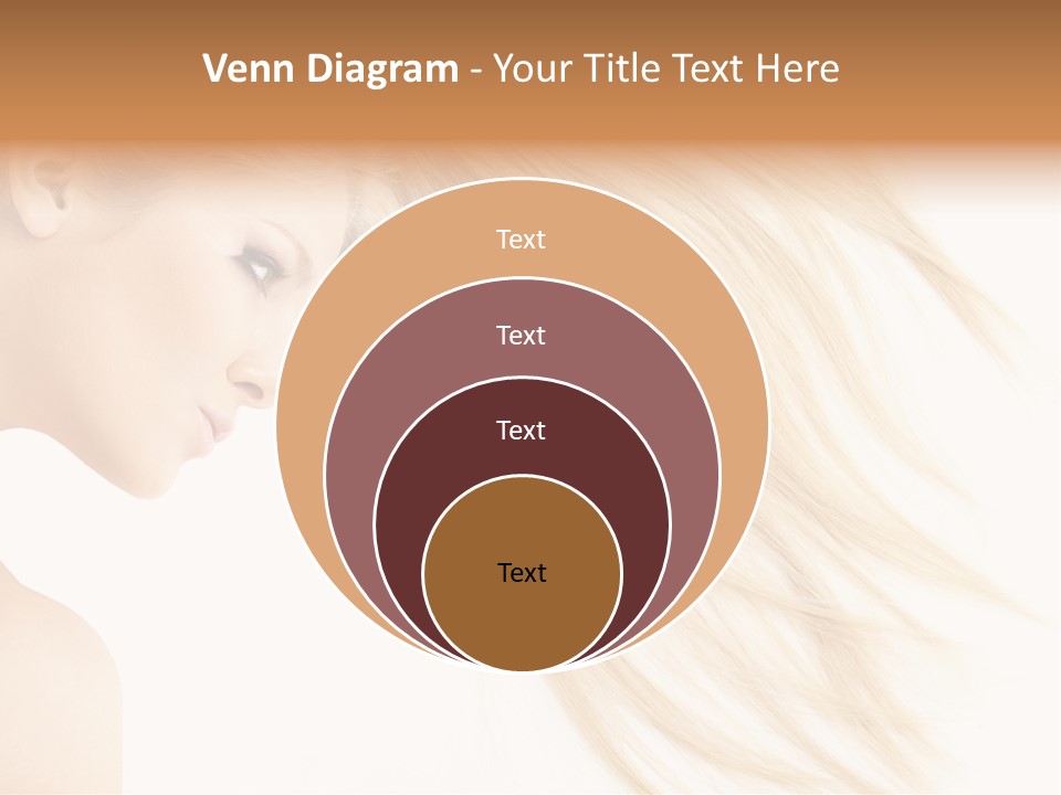 Person Caucasian Lying PowerPoint Template