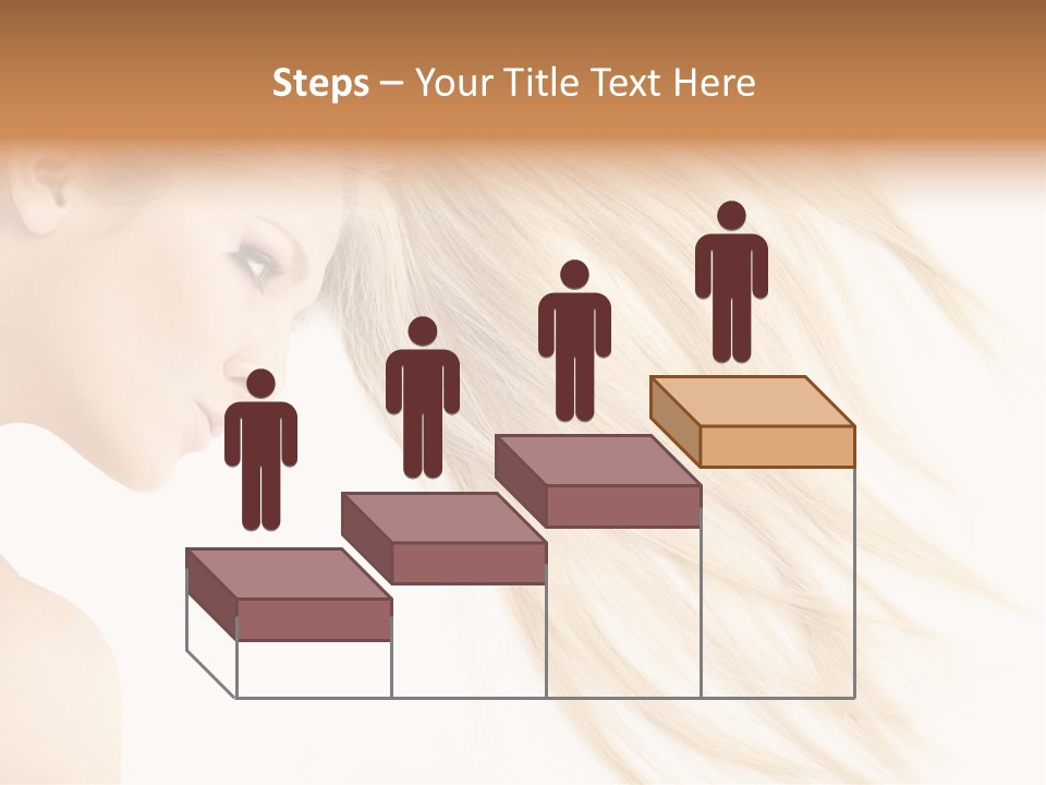 Person Caucasian Lying PowerPoint Template