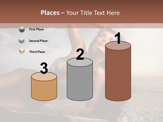 Summer Body Caucasian PowerPoint Template